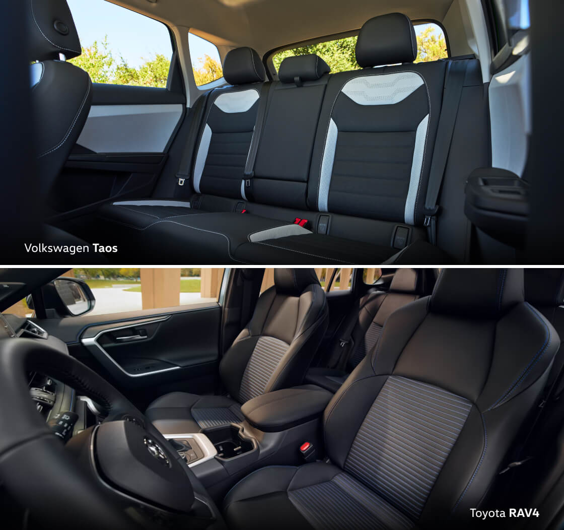 2025 Volkswagen Taos vs. Toyota RAV4 Features