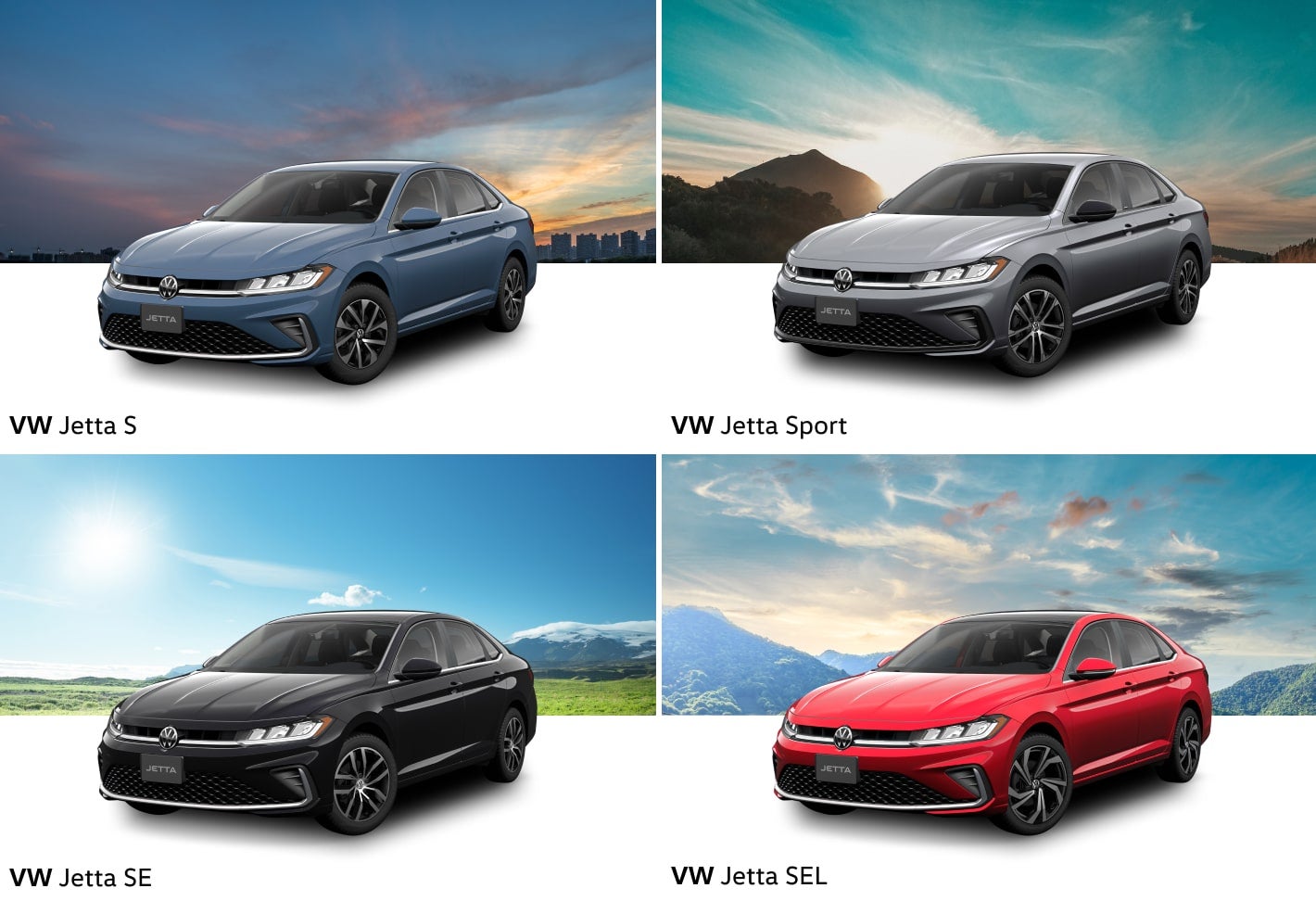 Volkswagen Jetta vs. Toyota Corolla: Trim Levels