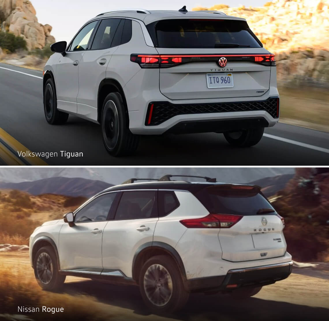 Fuel Economy: 2024 Volkswagen Tiguan vs. Nissan Rogue